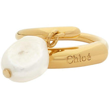 ChloÃ© Gold Pearl Darcey Baroque Ring - ChloÃ © Gold Pearl Darcey Bague baroque - ChloÃ © Gold Pearl Darcey Baroque Ring.