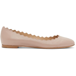 ChloÃ© Pink Lauren Ballerina Flats - Chloé rose Lauren Ballerina appartements - chloÃ © 핑크 Lauren 발레리나 아파트