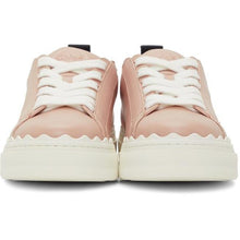 ChloÃ© Pink Leather Lauren Sneakers