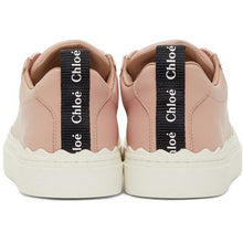 ChloÃ© Pink Leather Lauren Sneakers