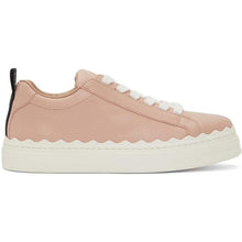 ChloÃ© Pink Leather Lauren Sneakers