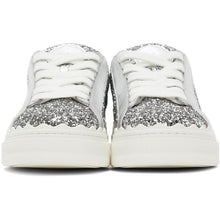 ChloÃ© Silver Glitter Lauren Sneakers