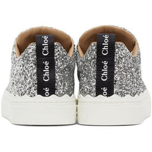 ChloÃ© Silver Glitter Lauren Sneakers