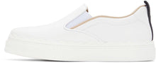 ChloÃ© White Lauren Slip-On Sneakers