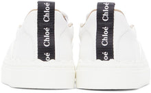 ChloÃ© White Lauren Slip-On Sneakers
