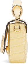 ChloÃ© Yellow Croc Mini 'ChloÃ© C' Bag