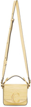 ChloÃ© Yellow Croc Mini 'ChloÃ© C' Bag - Chloé Jaune Croc Mini 'Chloél C' Sac - ChloÃ © Yellow Croc Mini 'ChloÃ © C'가방