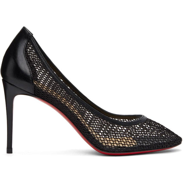 Christian Louboutin Black Filomena 85 Heels - Christian Louboutin Black Filomena 85 talons - 기독교 루비틴 블랙 필기 85 발 뒤꿈치