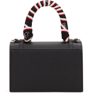 Christian Louboutin Black Small Elisa Top Handle Bag