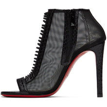 Christian Louboutin Black Trouble 100 Heels