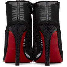 Christian Louboutin Black Trouble 100 Heels