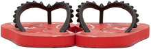 Christian Louboutin Red Loubi Flip Thong Sandals