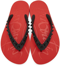 Christian Louboutin Red Loubi Flip Thong Sandals