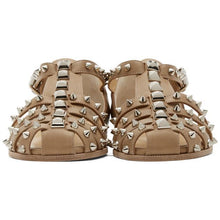 Christian Louboutin Tan Loubiclou Sandals