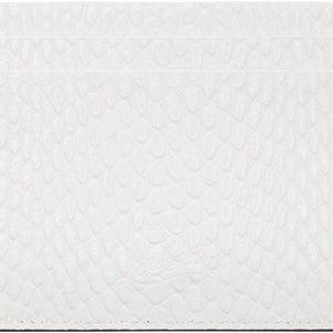 Christian Louboutin White Kios Card Holder