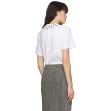 Christopher Kane White Flower Crystal T-Shirt