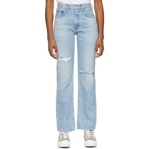 Citizens of Humanity Blue Libby Relaxed Bootcut Jeans