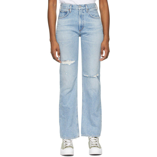 Citizens of Humanity Blue Libby Relaxed Bootcut Jeans