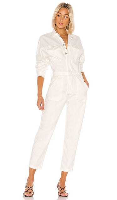 Citizens of Humanity Marta Jumpsuit in White Citizens of Humanity Marta Jumpsuit en blanc 人类公民Marta连身裤穿着白色
