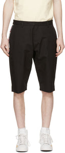 Clot Black Tailored Shorts - Short tailleur noir de caillot - 응고 검은 맞춤형 반바지