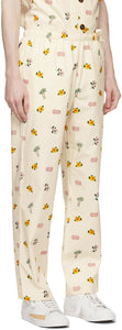 Clot Off-White All Over Print Pajama Lounge Pants