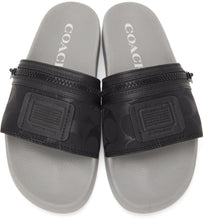 Coach 1941 Black Nylon Pocket Sandals