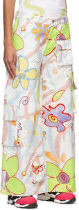 Collina Strada Multicolor Flower Swirl Trousers