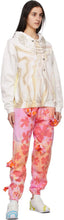 Collina Strada Pink Flower Patch Bow Lounge Pants
