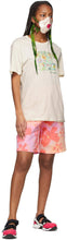 Collina Strada SSENSE Exclusive Pink Flower Patch Shorts