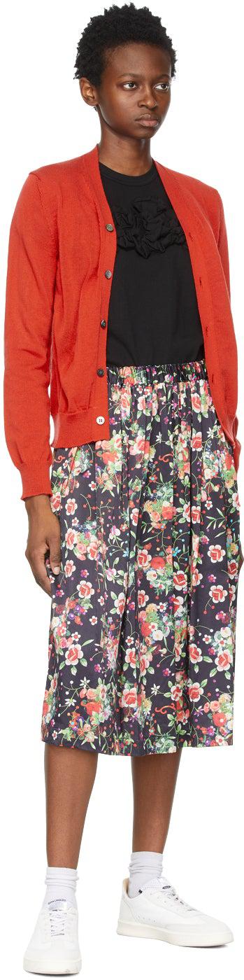 Comme des GarÃ§ons Comme des GarÃ§ons Black Chest Frills T-Shirt