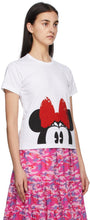 Comme des GarÃ§ons Girl White Disney Edition Minnie Mouse Eyes T-Shirt