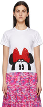 Comme des GarÃ§ons Girl White Disney Edition Minnie Mouse Eyes T-Shirt - T-shirt des yeux de souris Minnie souris Minnie Mouse T-shirt - comme des garÃ§ons 여자 화이트 디즈니 판 미니 마우스 눈 티셔츠