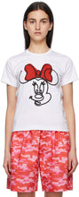 Comme des GarÃ§ons Girl White Disney Edition Minnie Mouse Smile T-Shirt - T-shirt de sourire souris de souris minnie Disney Smile - comme des garÃ§ons 소녀 화이트 디즈니 에디션 미니 마우스 미소 티셔츠
