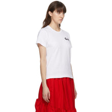 Comme des GarÃ§ons Girl White 'Girl' T-Shirt