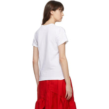Comme des GarÃ§ons Girl White 'Girl' T-Shirt