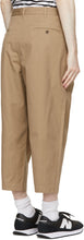 Comme des GarÃ§ons Homme Beige Cotton Canvas Trousers