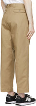Comme des GarÃ§ons Homme Beige Cotton Drill Trousers