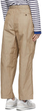 Comme des GarÃ§ons Homme Beige Gabardine Chino Trousers