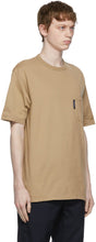 Comme des GarÃ§ons Homme Beige Garment-Dyed Pocket T-Shirt