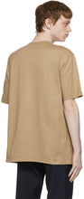 Comme des GarÃ§ons Homme Beige Garment-Dyed Pocket T-Shirt
