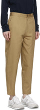 Comme des GarÃ§ons Homme Beige Tapered Chino Trousers
