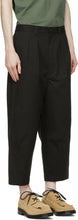 Comme des GarÃ§ons Homme Black Cotton Canvas Trousers