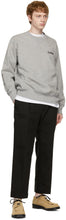 Comme des GarÃ§ons Homme Black Cotton Drill Trousers