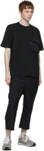 Comme des GarÃ§ons Homme Black Flap Pocket T-Shirt