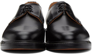 Comme des GarÃ§ons Homme Black NPS Edition Officer Gibson Derbys