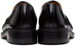 Comme des GarÃ§ons Homme Black NPS Edition Officer Gibson Derbys