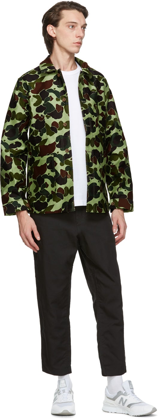 Comme des GarÃ§ons Homme Black Oxford Trousers