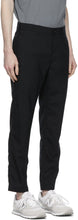 Comme des GarÃ§ons Homme Black Tropical Wool Trousers