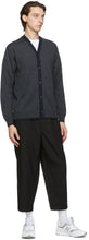 Comme des GarÃ§ons Homme Black Tropical Wool Trousers