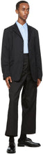 Comme des GarÃ§ons Homme Black Wool Blazer